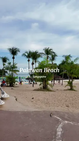 Just here for the sunsets and sea breeze 🌅 #PalawanBeach #BeachVibes #ChillMode #TropicalVibes #SingaporeBeach