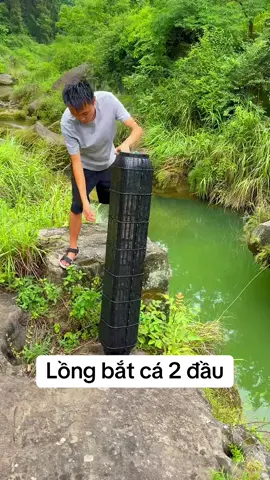 Lồng bắt cá 2 đầu 