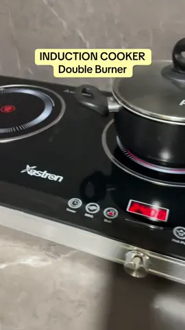 INDUCTION COOKER double burner #induction #inductioncooker #cooker #lutuan #doubleburner #electircburner #fyp #foryoupage #
