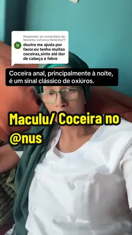 A responder a @Nelsinha cafranca Nelsinha77 — parasitas que saem para depositar ovos na região. O ideal é tratar logo para evitar reinfecção e complicações. #oxiuros 
