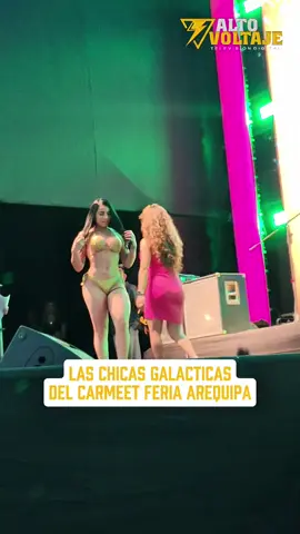 Las chicas galacticas del carmeet de Feria Arequipa 2025. #galacticas #carmeet #desfile