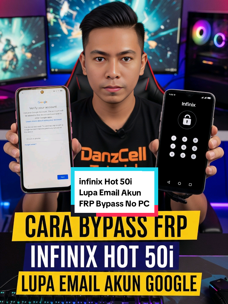 Solusi Cara Mengatasi INFINIX HOT 50i Lupa Email Akun Google Setelah Reset| FRP Bypass Infinix Hot 50i Tanpa Komputer/PC #Unlock #infinix  #shorts #unlock #unlockinfinix #infinixhot50i #hardreset #wipedata #cleardata #hardresetsamsung #tutorial #tutorials #perbaikanhp #servishp #smartrepair #unlocktool #fyp #fypシ #infinixhot50i 