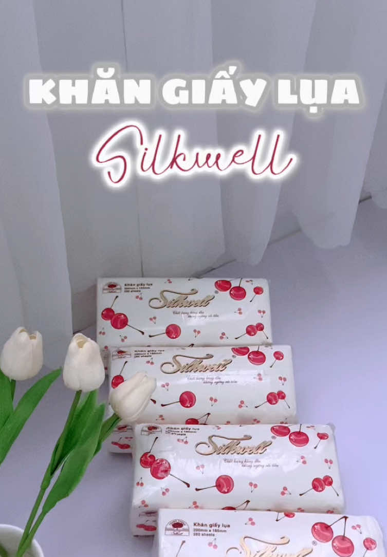 Trả lời @Sam yêu ơi 💜  @BABY MIA 🐻  @BABY MIA 🐻  Khăn giấy lụa Silkwell #khangiaylua  #silkwell  #khangiayrut  #khangiay  #mebimsua 