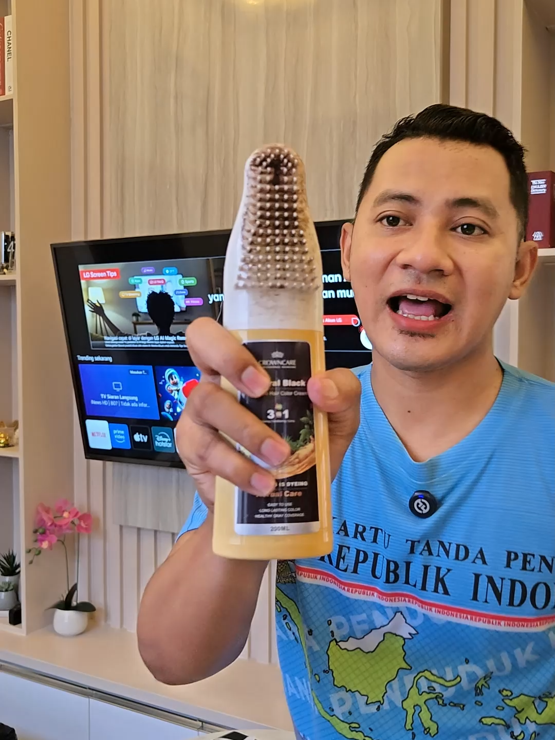 semir rambut alami tanpa bahan kimia #semir #semirrambut #pewarnarambut #catrambut #uban #crowncare