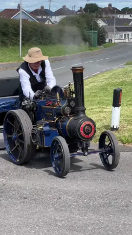 #onthisday A year ago today I was at the Highgate Miniature Steam Rally, and this funny moment with 'BRYAN' the traction engine became one of my most popular videos! #steam #steamengine #tractionengine #modelengineering                   