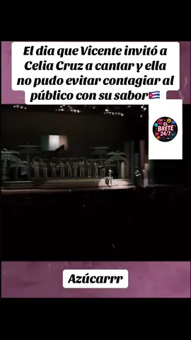 El dia q Vicente Fernández invitó a cantar a Celia Cruz a su concierto.  #VicenteFernandez #celiacruz #mucicamexicana #musicacubana #recuerdos 