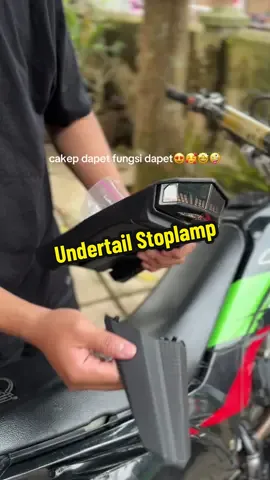 undertail stoplamp by hrvmx🤩🔥 #undertail #stoplamp #stoplamprunning #supermoto #klxbakul #klxsupermoto #crf150supermoto #wr155supermoto #beranda #fyp 