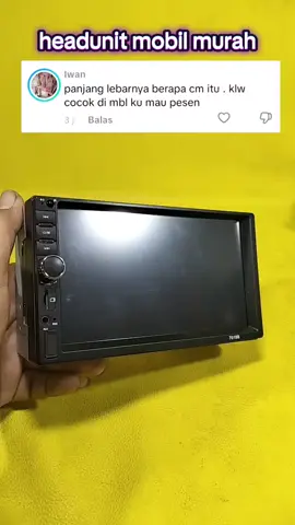 doubledin mobil layar sentuh 7 inchi. #doubledinmobil #headunitmobil #tapemobil #promomakanmerdeka #sanjaya10 #junetbali #gitalaksmi13 #junet999 