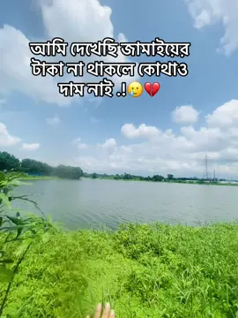আমি দেখেছি জামাইয়ের টাকা না থাকলে কোথাও দাম নেই 😅💔#bdtiktokofficial #forgoupage #vairalvidio #foryou 