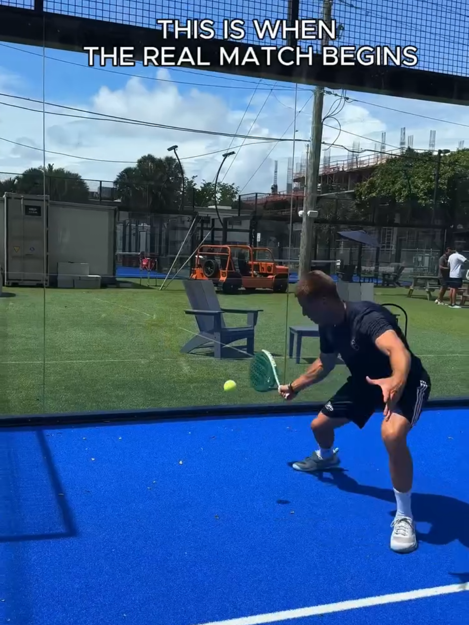 Share this with your padel partner! 💪🏽🎾   It's that moment in the match where it's time to step up, as now it's personal...🫡 @platinum_padel 🎥 #padelmania #padelspain #lovepadel #padeltips #padelworld #padelgirl #worldpadeltour #padelpro #padelitalia #padelsweden #padeltennis #padelroma #padelusa #padeladdict #padel #padelmexico #padelargentina #padeldubai #padeltennis #premierpadel #padelfip #playpadel #padeltraining #pádel #instapadel #padellovers #padeltime #padellove #pàdel