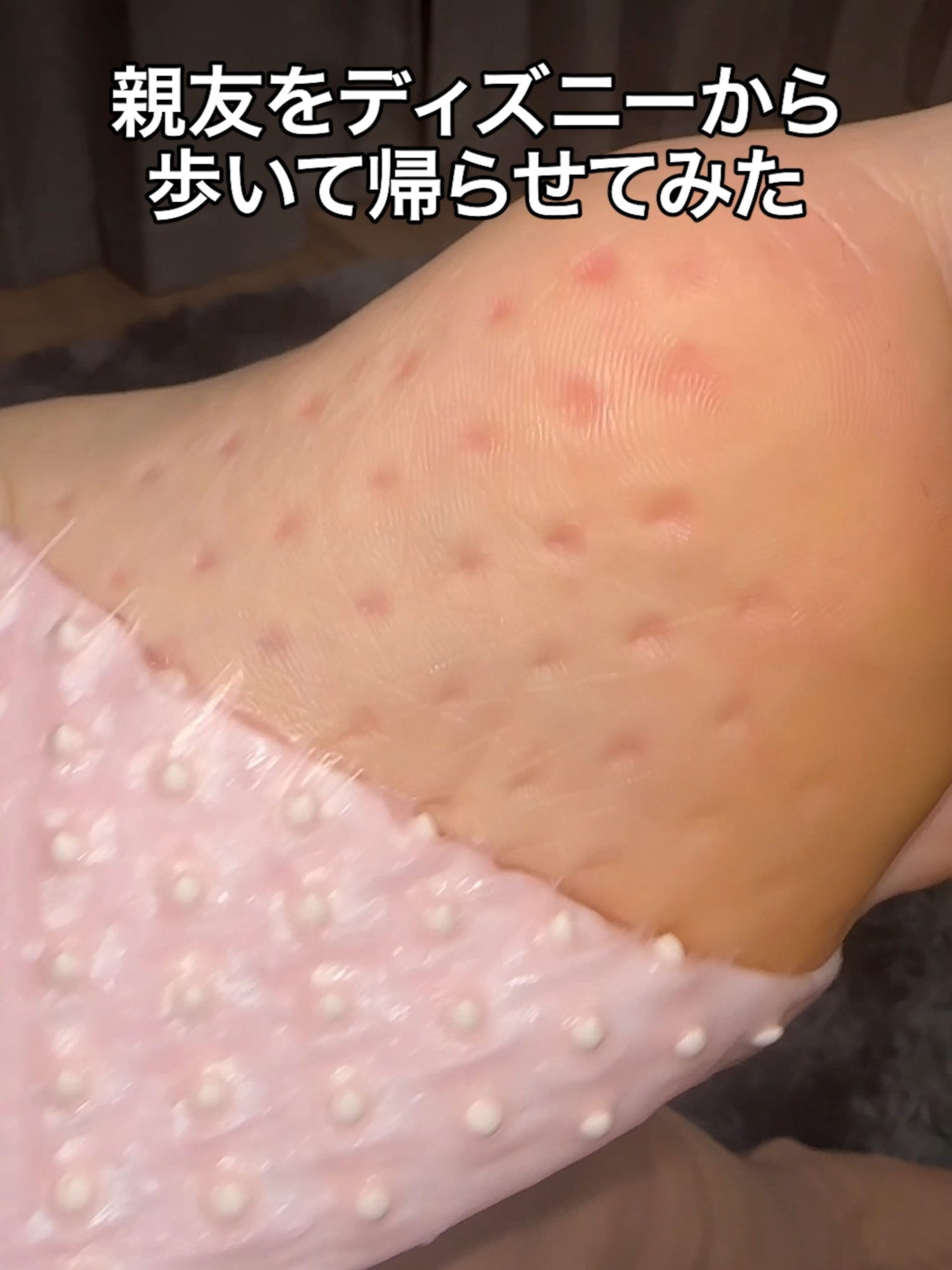 親友をディズニーから歩いて帰らせてみたww