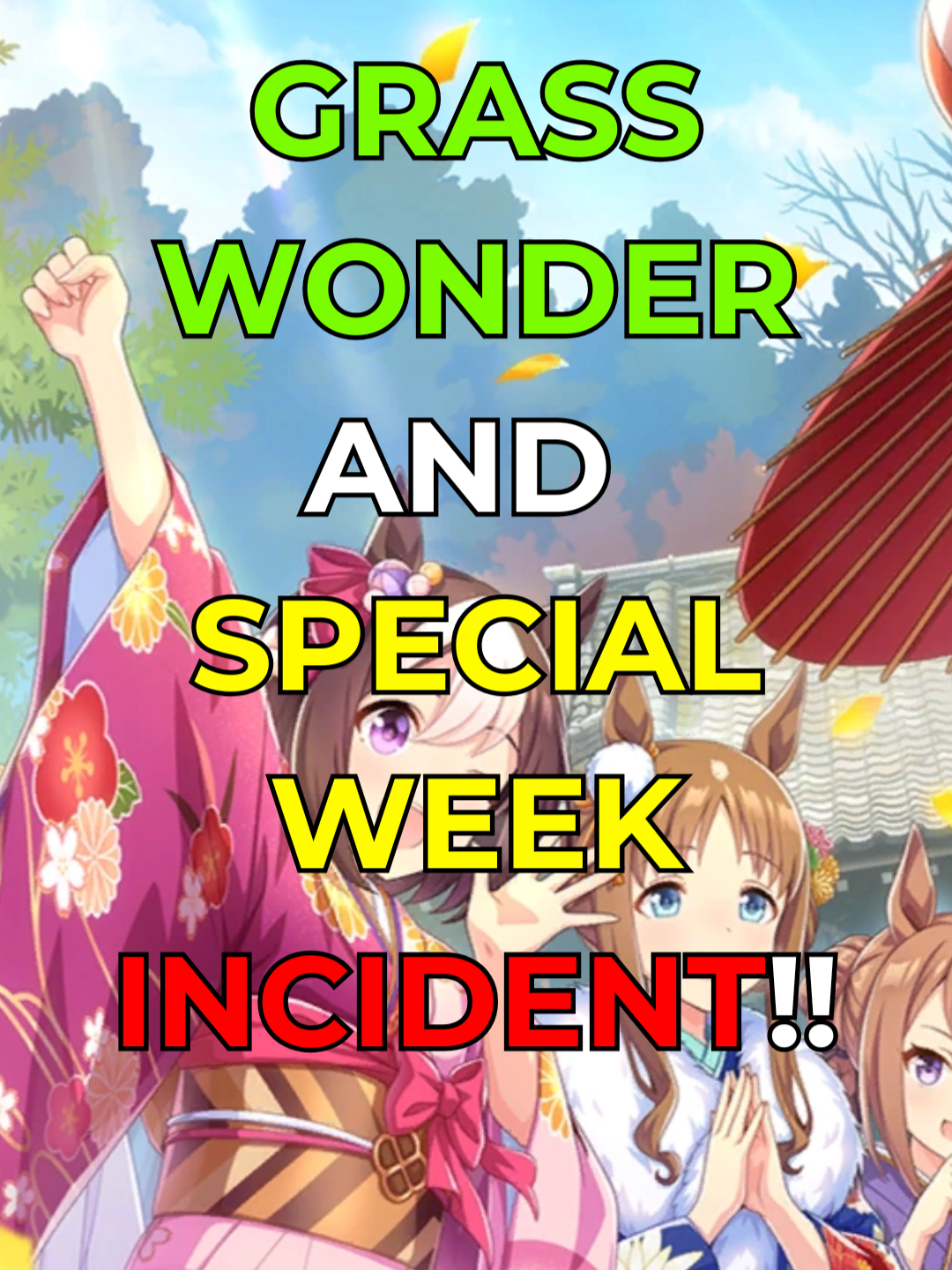 Imagine seeing your rivalry again after years, and this is what they do! You will be missed, Grass Wonder. #umamusume #grasswonder #specialweek #umamusumeprettyderby #lore
