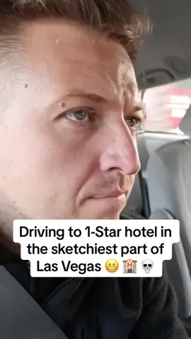 Driving to 1-star hotel in the sketchiest area of Las Vegas 😬 🇺🇸 💀 #usa #lasvegas #lasvegastiktok #simonwilson #travel #hostel #traveltiktok #traveltiktok #onestar #traveltips #hiddengems #solotravel #luxuryhotel #luxury #lasvegashotel 