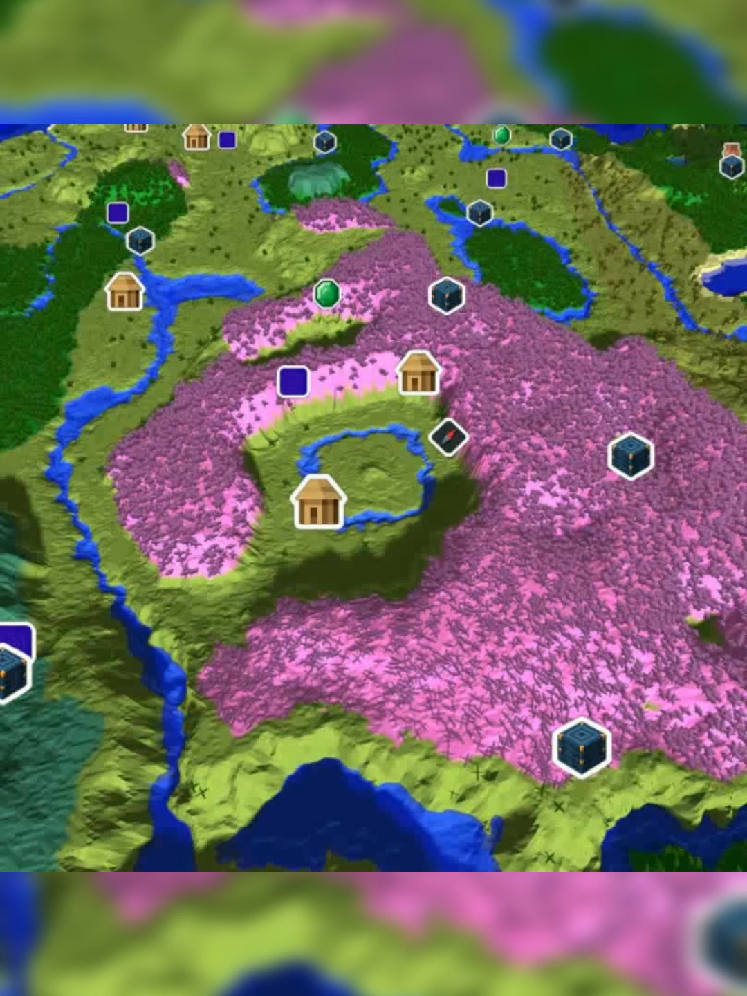 You won’t believe this 1.21 spawn. Works on Java and Bedrock (structures may vary). Start in one of the largest cherry groves imaginable, with two villages at spawn. A river surrounds an island in the center, forming a natural moat. Southeast: pillager outpost at (300, 200). North: stunning mountains—perfect for a base. Seed by ZennithMc on Reddit. #MinecraftSeed #MinecraftSurvival #MinecraftJava #MinecraftBedrock #MinecraftBase #MinecraftBuild #MinecraftAdventure #MinecraftWorld #MinecraftExploring #MinecraftTips