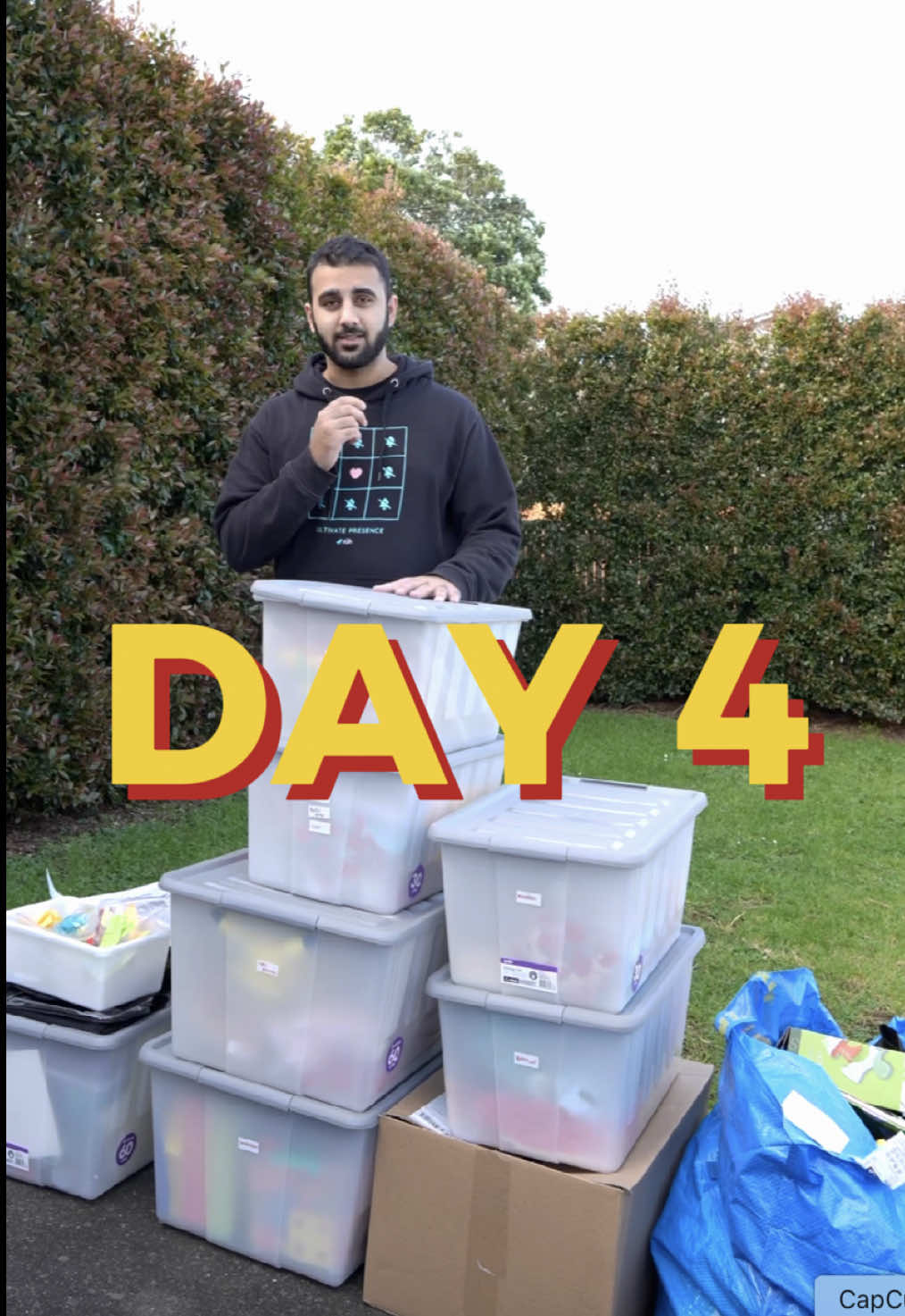 Day 4: Organising and selling the kids toys Follow @musliminvesting for daily content on finance, family, travel, Islam, coffee and more 🤝