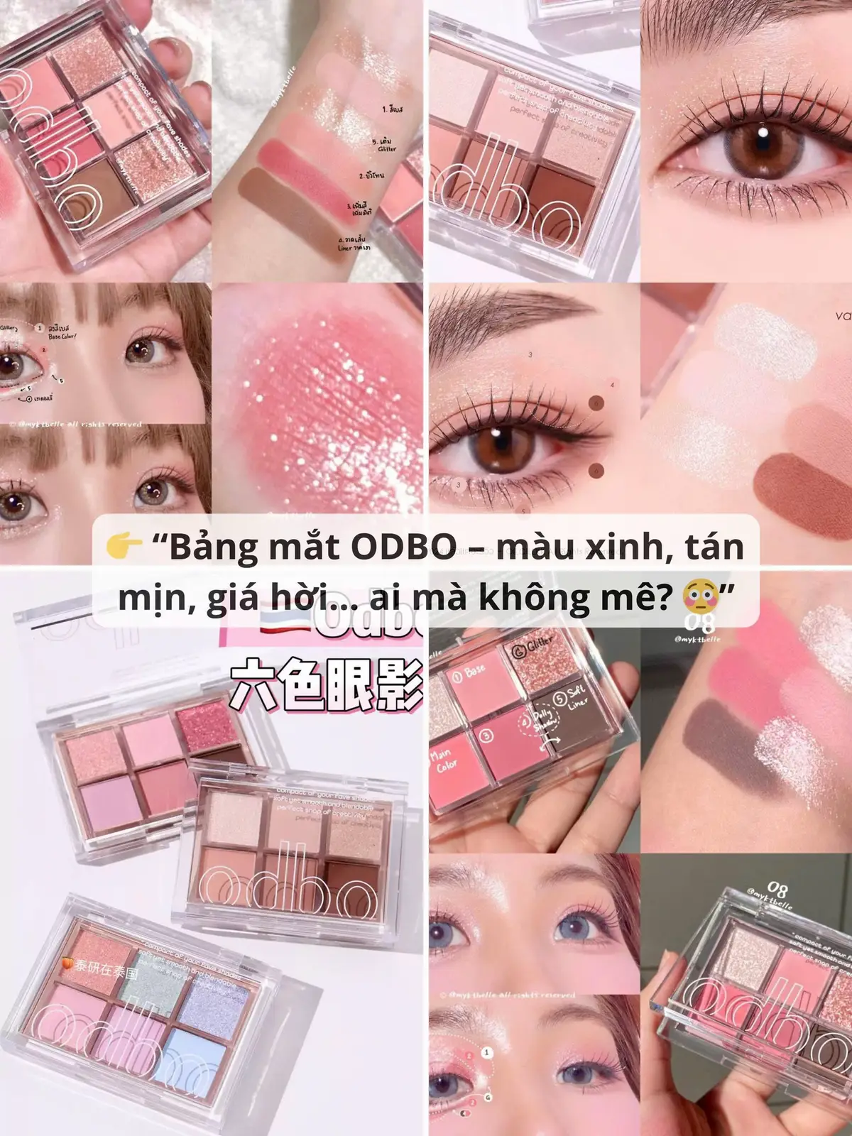 ODBO có nhiều bảng màu xinh quá, mình đang phân vân: 🧡 Cam đào nhẹ nhàng 🤎 Nâu tây sang chảnh 💗 Hồng ngọt ngào #ordertaobao #taobaoshop #hangtaobao #ordertiktok #ordergiare 