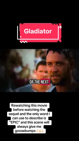 Epic ✨✨✨ #gladiator #russellcrowe #joaquinphoenix #ridleyscott #epic #fyp 