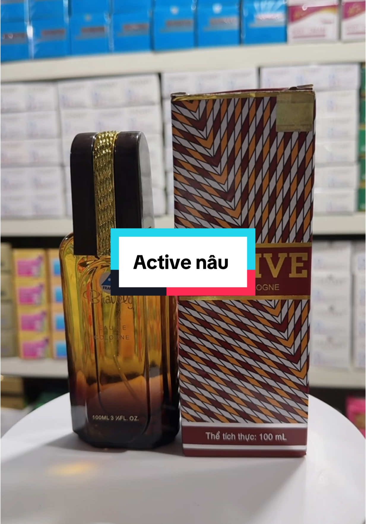 Nước hoa Active nâu đang có mã giảm nè mấy chị #xuhuongtiktok #69camau❤️ 