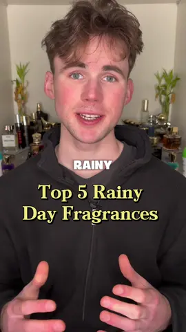 Top 5 Rainy Day Fragrances #fyp #fragrance #perfume #fragrancetiktok #fragrancetok 
