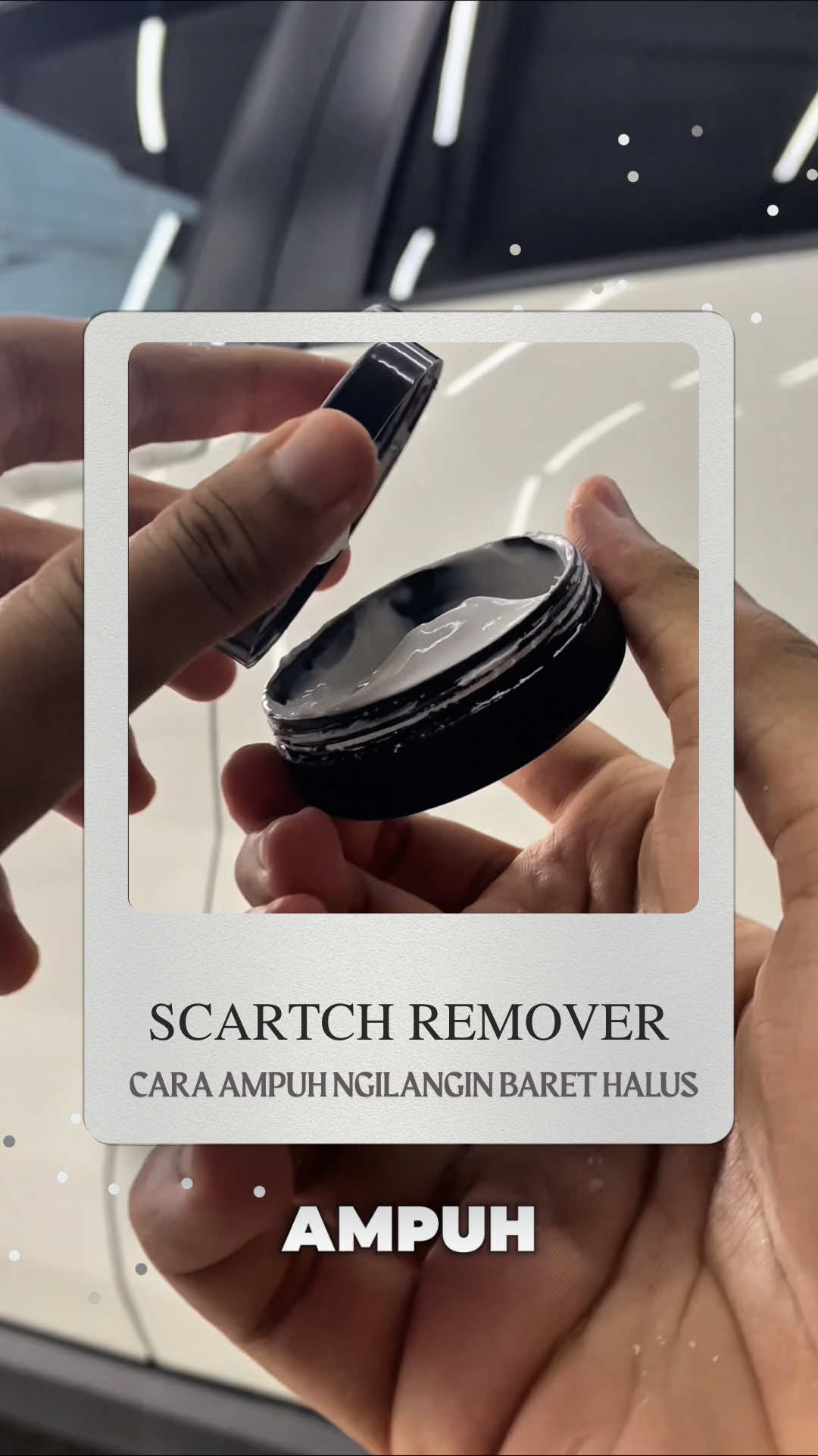 Punya baret halus dikendaraan/helm brayyy ?? INI LOHHH SOLUSI PRAKTISNYA ✨🤯 #promomakanmerdeka #autodazzling #fyppppppppppppppppppppppp #penghilangbaret #barethalus #scratch #remover 