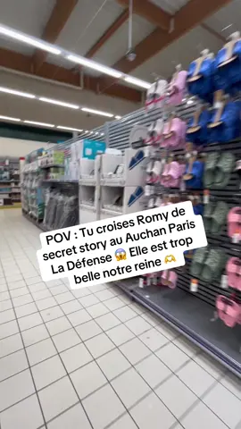 Je lui ai demandé une photo après !! Notre good vibes Romy 🫶🫶🫶 #Romy #Auchan #SecretStory #ss13 