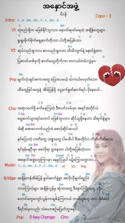 #မီးနို  #အနှောင်အဖွဲ့  #ဂီတာchord  #fyp  #fypシ  #တွေးပြီးမှတင်ပါ  #ရောက်ချင်တဲ့နေရာရောက်👌  #သီချင်းချစ်သူများအတွတ်☺️🎼🎵🎶 