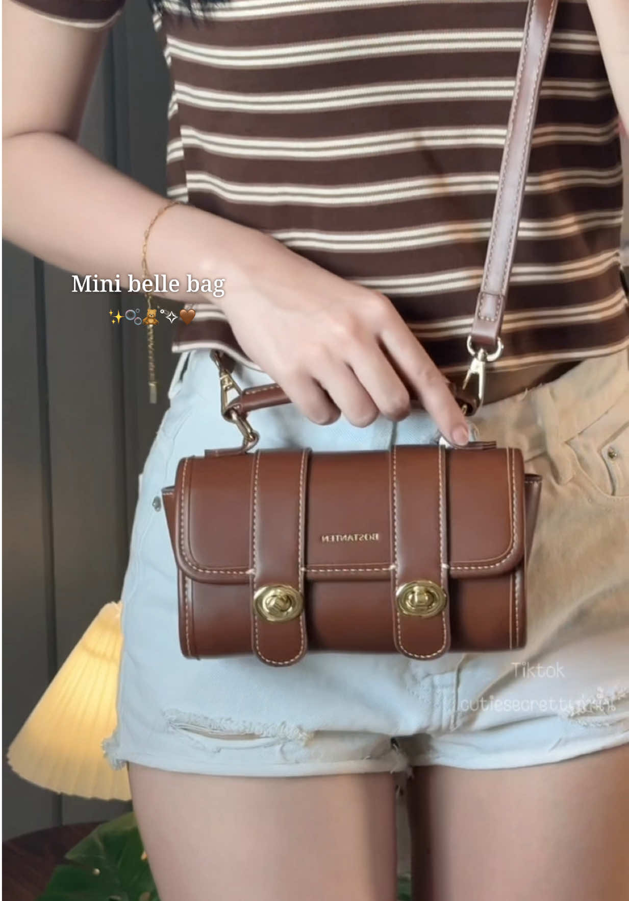 สีแทน✨🤎 #กระเป๋าผู้หญิง #กระเป๋าใบเล็กน่ารัก #กระเป๋าbostanten #ฟีดดดシ 