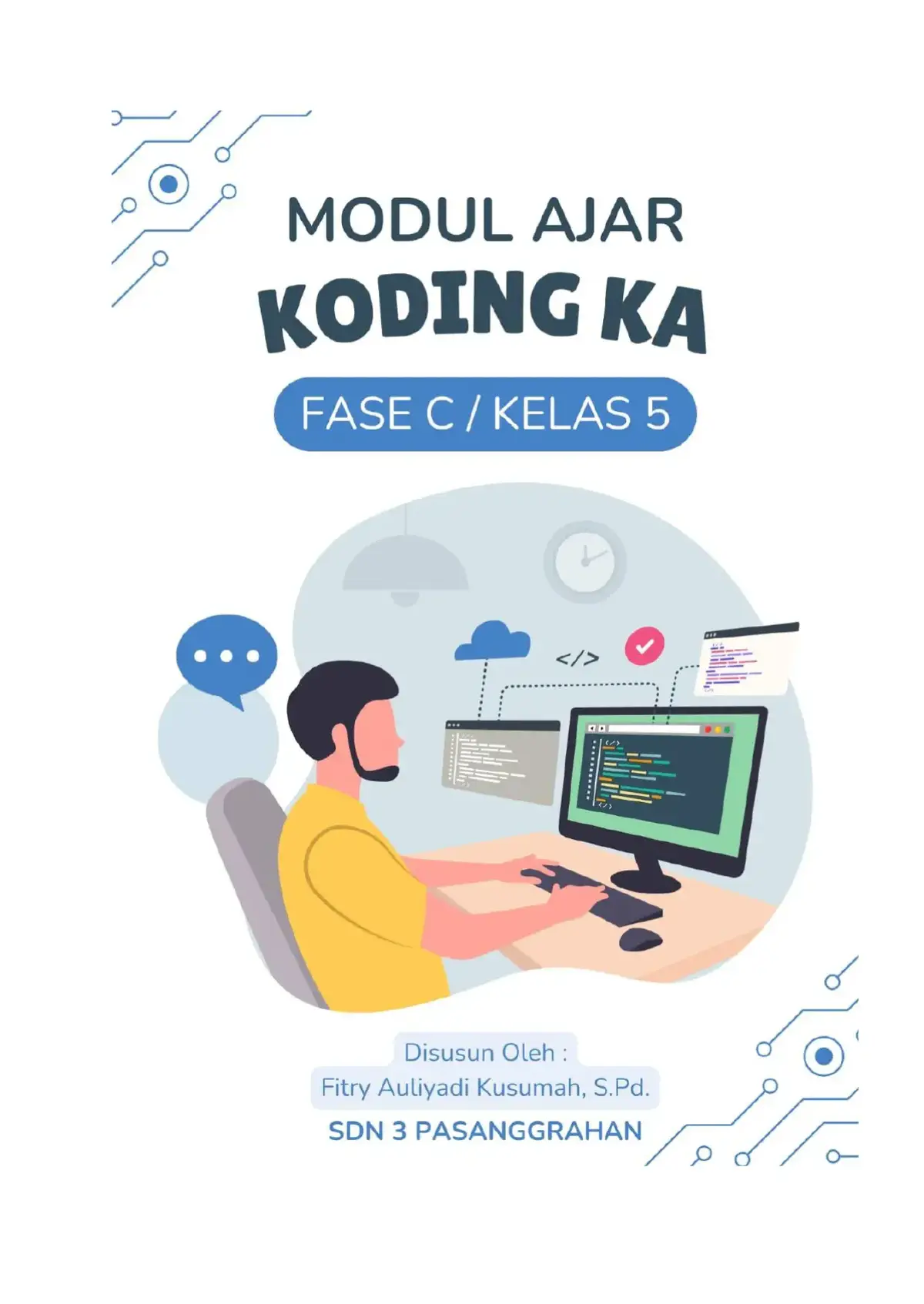 Karna banyak puluhan DM yg masuk untuk minta share Modul Ajarnya. Mangga saya share disini ya untuk referensi ibu/bpk. KLO mau file word nya boleh japri sajaaa... #fyppppppppppppppppppppppp #fyp #koding #kecerdasanbuatan #kecerdasanartifisial #fasec #sekolah 