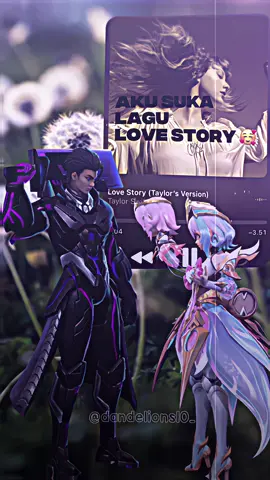 I like the song Love story 🥰 Me to 🥶 #alucard #alucardmlbb #alucardmobilelegend #dingintetapitidakkejam #alucardtiktok #alucarddandelions  
