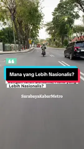 Menurutmu lebih nasionalis sing endi rek?  #surabayakabarmetro #hutke80ri #surabaya #beritasurabaya 