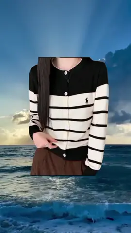 Nora Striped Knitted Long Sleeve Cardigan Outer Top Kardigan Berjalur Lengan Panjang Fashion Women #striped #knitted #sweater #sweaterweather #sleeve #cardigan #outer #fashion #ketibaanbaru #tiktokshop #fypシ゚viral #fypシ #fyp #fy 