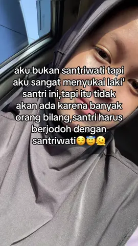 trs bgaimna dg ak yang sedang menjalani hubungan dengan santri🙁🙁
