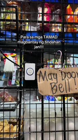 Mga tamad magbantay ng sari sari store, may solusyon na! #doorbell #wirelessdoorbells #homedoorbell #sarisaristore #doorbells 