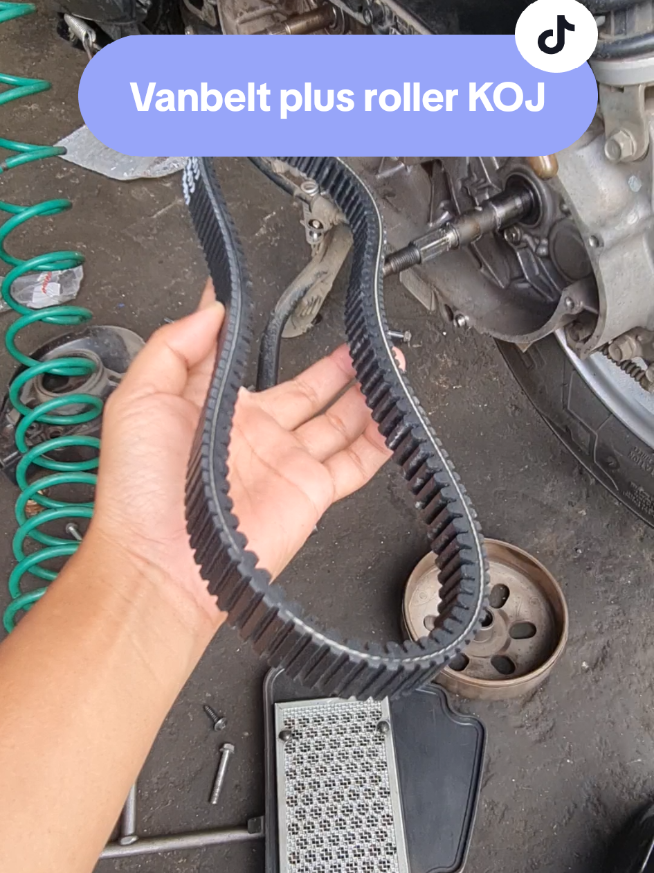 Vanbelt plus roller KOJ Beat deluxe,Scoopy new,Genio#fyp #promomakangajian #cuantanpabatas 