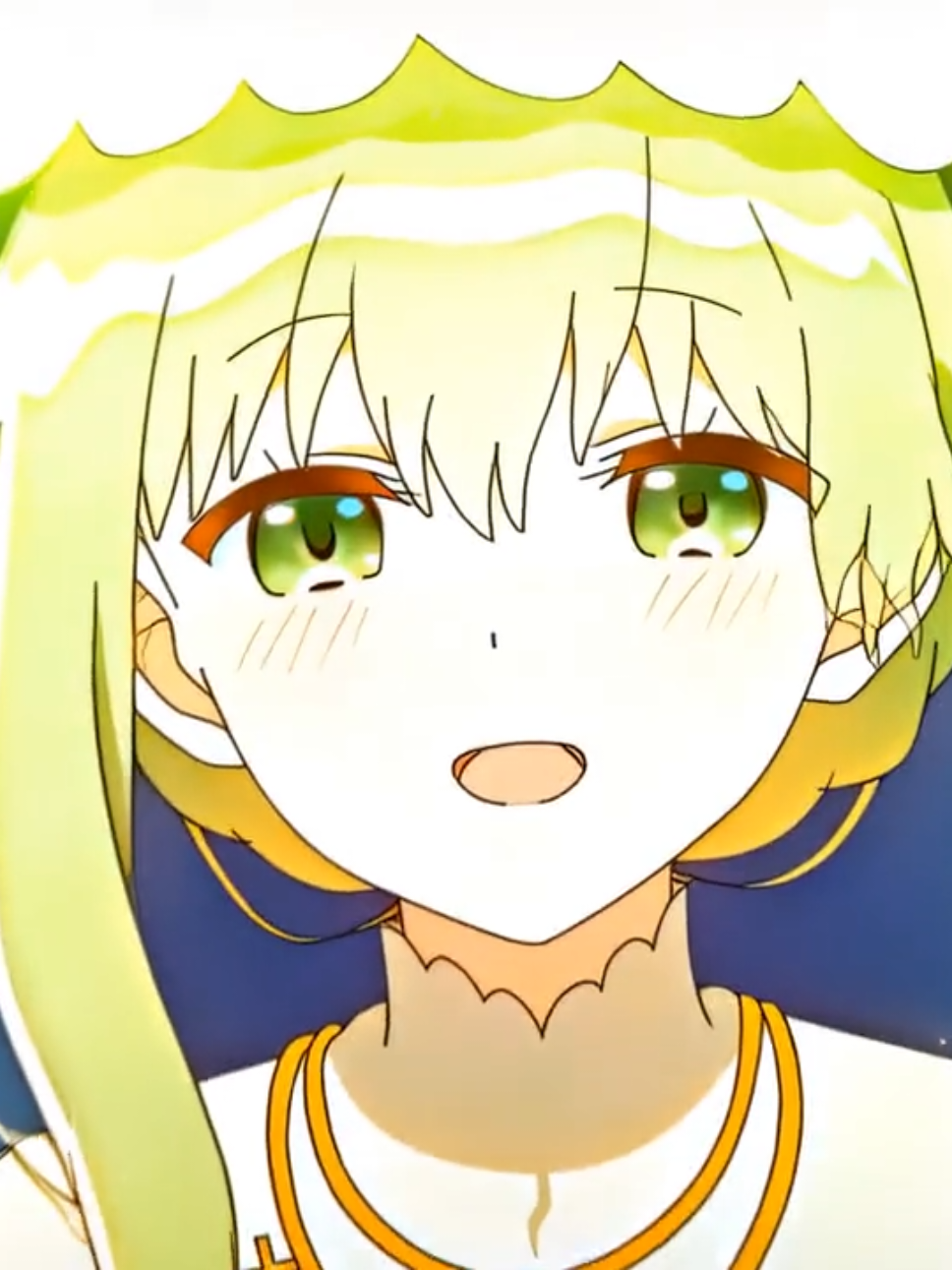 Cecilia kawaii 🥰 #anime #cecilia #saintceciliaandpastorlawrence #animetiktok #hanasq #bakerysqd