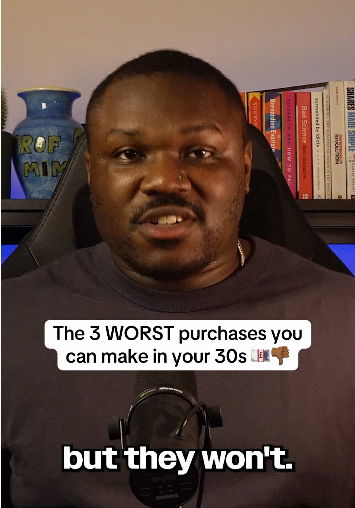The 3 WORST purchases you can make in your 30s #money #PersonalFinance #finance #30s 