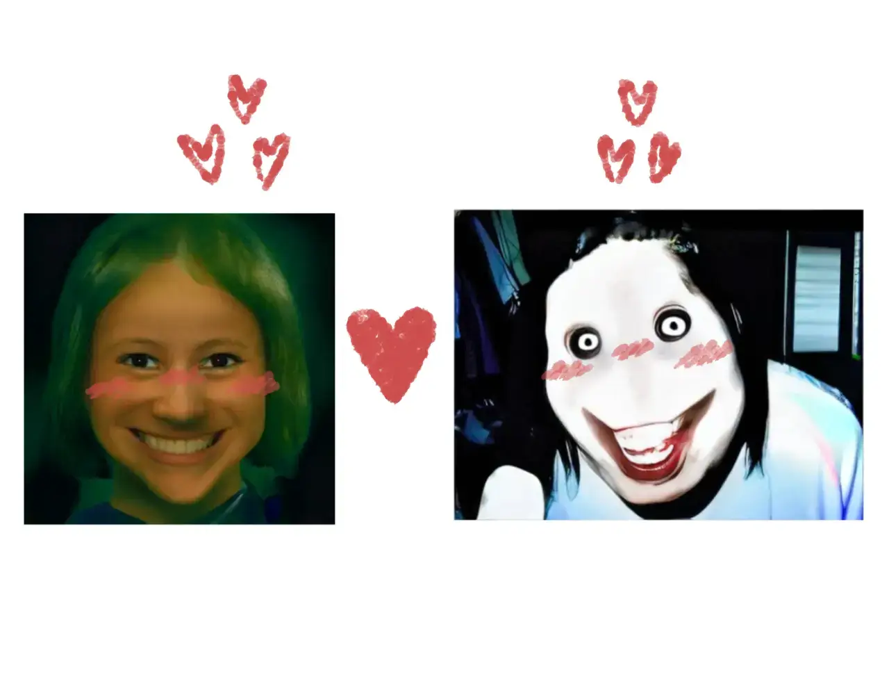 canon BEN's design with jeff because i've never seen a fanart like this before...💔 #creepypasta #jeffthekiller #jeffreywoods #bendrowned #behavioraleventnetwork #jeffxben #benxjeff #fanart #ship #yaoi #gay #yes #jadusable 