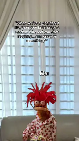 Crying one second, laughing the next.. #pov #meme #fyp 