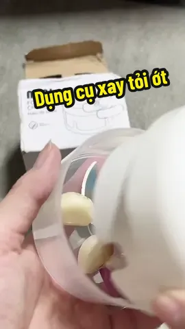 Máy xay tỏi ớt cầm tay mini - dụng cụ xay tỏi ớt , dây rút #mayxaytoiot #mayxaytoiotcamtay #xuhuong 