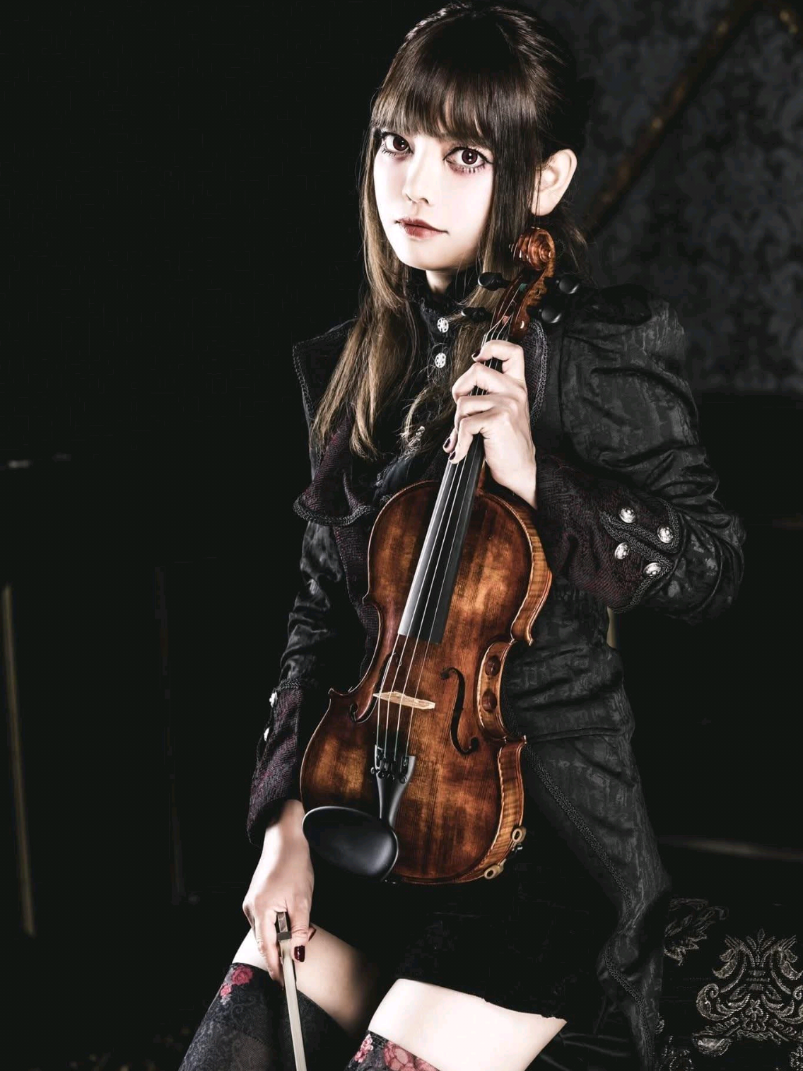 LA MEJOR VIOLINISTA DEL METAL >>> 🎻🔥 #lahijadepaganini #unluckymorpheus #jillviolin #violin #paulgilbert #classicalmusic #jrock #gothic #visualkei #foryou #fyp 