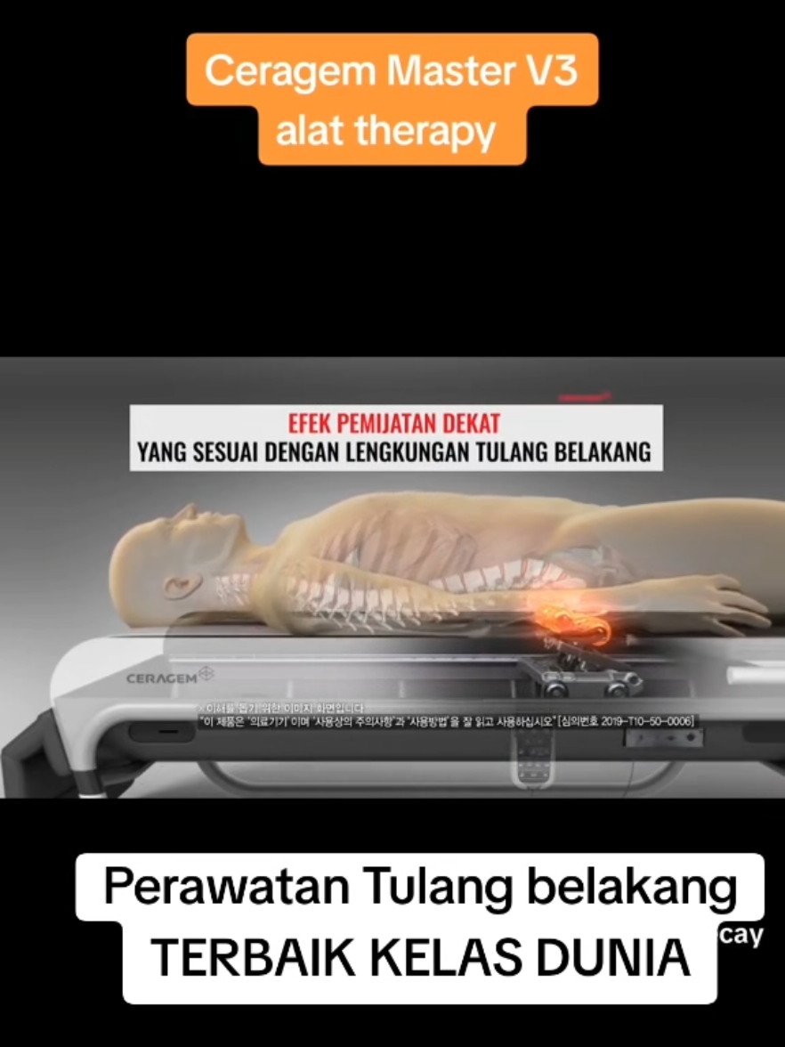 Perawatan Tulang Belakang TERBAIK Kelas Dunia #ceragemmasterv3 #ceragemcimahi #ceragem #tulangbelakang #sehat 