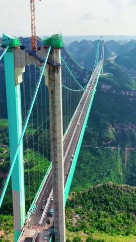 #Huajiang Gorge Bridge #The World's Highest Bridge #Bridge to Guizhou ... 