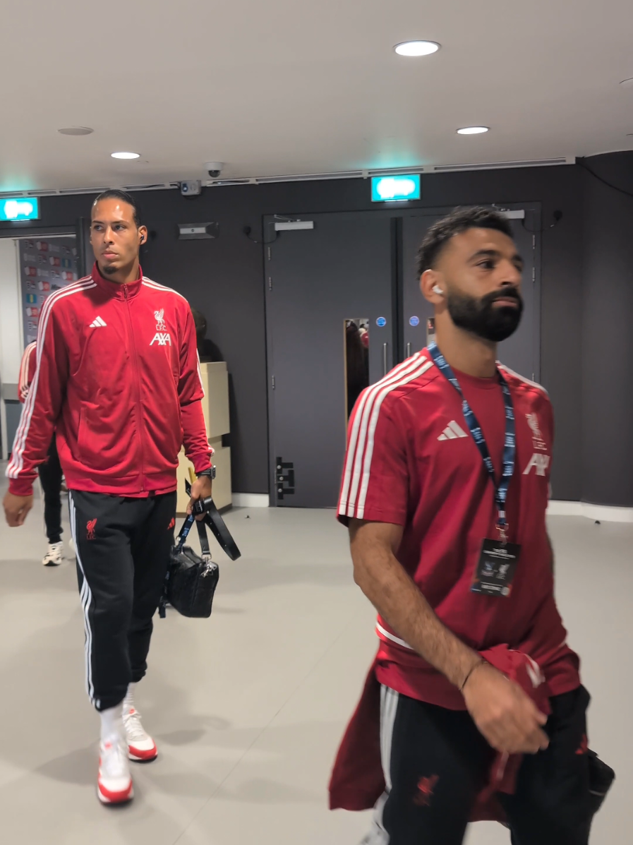 All checked in at Wembley Stadium 🏟️ #LiverpoolFC #LFC 
