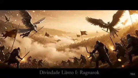 Do alto das colinas, aqueles que assistiam ao embate mal conseguiam piscar. Sonurjor era admirado por sua graça letal; Yekun, por sua coragem indomável. Mas a guerra... a guerra não permite contemplação. Ela cobra pressa, sangue e decisão. Naquele campo de dor, suor e glória, os dois lutavam não apenas por sobrevivência, mas pelo próprio nome gravado na eternidade. Rochas e raízes erguiam-se aos céus em forma de estacas colossais, chovendo ao redor de Yekun com violência devastadora. Ainda assim, o anjo desviava com agilidade impressionante. Cada impacto dos elementos no solo abria novas fissuras, formando uma cratera cada vez mais profunda e larga — como se o próprio planeta quisesse engoli-los.   Trecho do livro correspondente a Narrativa do vídeo  Divindade Livro I Ragnarok  Yekun era arrastado para as profundezas, empurrado por uma força que parecia muito além da gravidade — era o peso do destino. A cova que se abria sob seus pés se tornara uma arena natural, moldada pelo caos e pelo poder de ambos. À medida que o combate prosseguia, o chão desapareceu por completo. Os dois guerreiros caíam em queda livre, trocando golpes brutais enquanto despencavam no vácuo. Por fim, colidiram violentamente às margens de um lago de magma incandescente.  