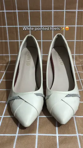 Pointed heels for women 2 inch stilletto heels wedding party high heels bridal high heels fashion stylish elegant classy comfort glitter stiletto white footwear heeled walking shoes girl #jahviosandals #goodquality #affordable #fyp 