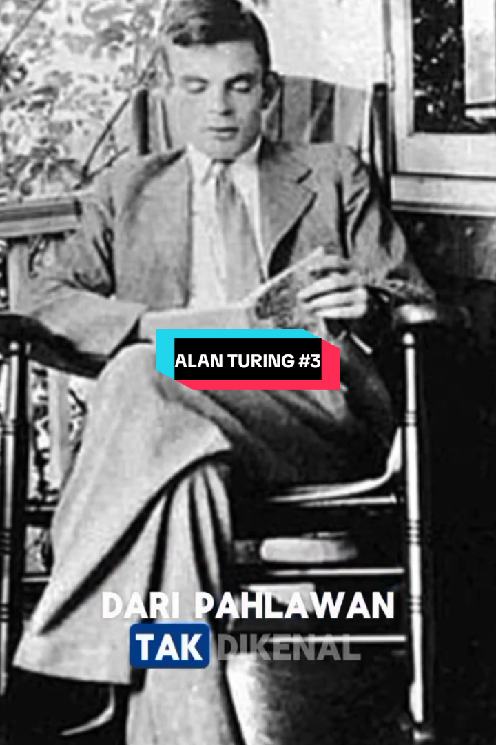 Membalas @ayip_03_1 Bagian 3 | Alan Turing ditangkap bukan karena kriminal,  Pilih penjara atau disuntik hormon. Dia pilih suntik, tapi mentalnya hancur. Dua tahun kemudian, dia bunuh diri. Dunia menang, tapi dengan harga keadilan yang hancur. #AlanTuring #IlmuwanTerhebat #SejarahDunia #FaktaIlmiah #Teknologi #Komputer #AI 