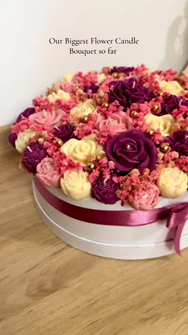So gwapa!!! #quinnsscandlesandcrafts  #scentedcandles  #flowercandle #flowercandlebouquet #candlebox 