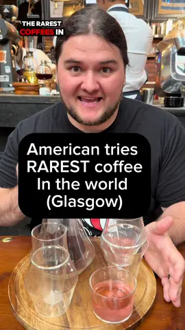 I tried the RAREST coffee in the World in Glasgow @Ottoman Coffeehouse 