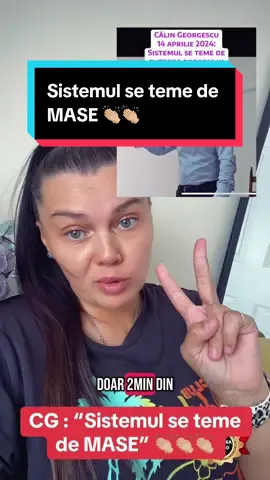 Sistemul este îngrozit de MASE! Câți din cei treziți în conștiința s-au și eliberat de frică și vor ieși în stradă?👌 #calingeorgescu #romania #protest #foryou #foryourpageofficiall #andreeapromo  @✨AndreEA Secundar✨ @✨NEGOȘANU✨ 