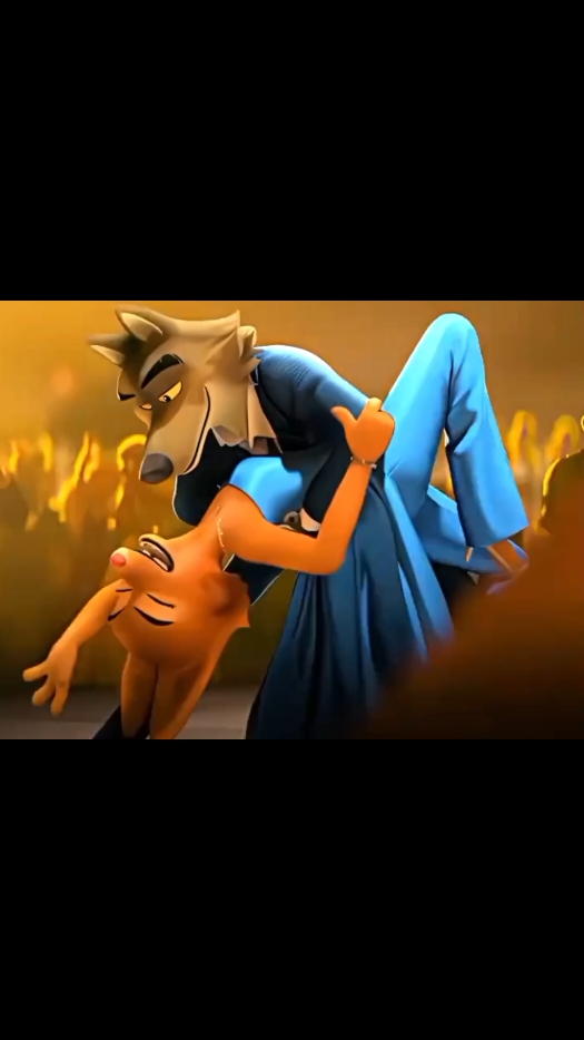 Diana X Wolf dance 🕺💃 #dianafoxington #mrwolf #wolf #diana #dance #badguys #badguys2 #viral #4k 